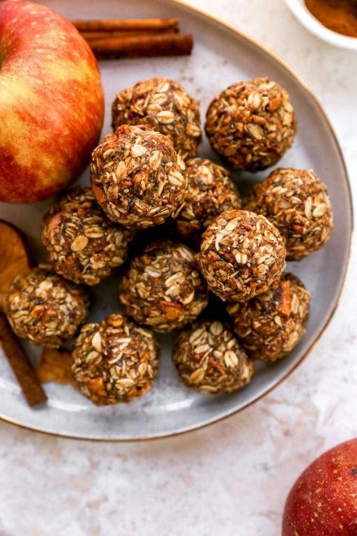 Toffee Apple Cinnamon Balls