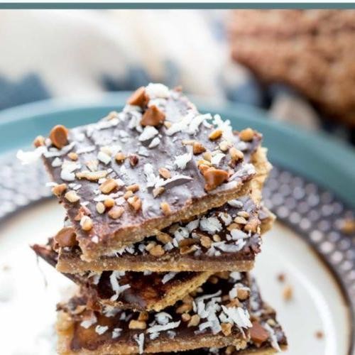 Toffee Crunch Magic Bars