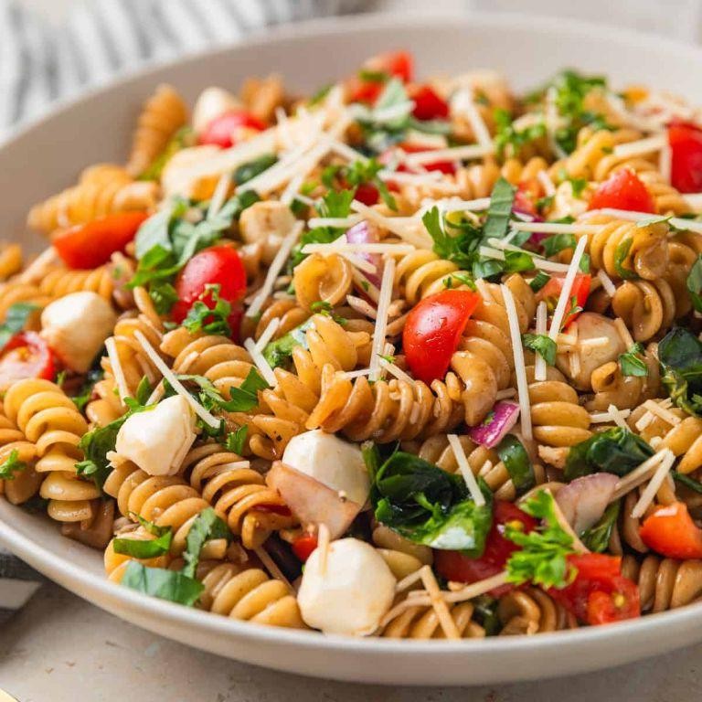 Tomato and Basil Pasta Salad