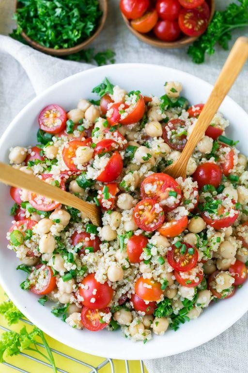 Tomato and Herb Quinoa Bowl