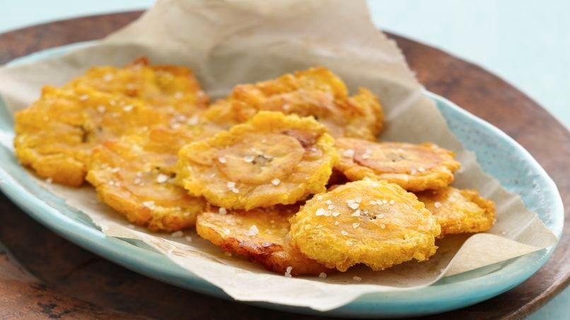Tostones de Plátano Maduro