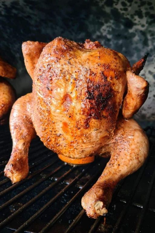 Traeger Beer Can Chicken with Citrus Brine