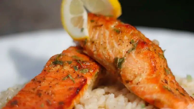 Traeger Smoked Arctic Char with Honey-Mustard Glaze