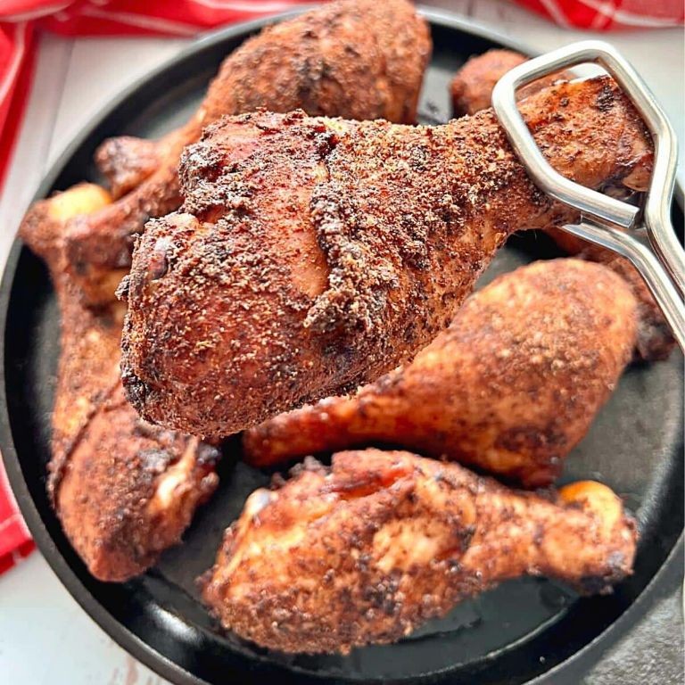 Traeger Smoked Chicken Drumsticks with Brown Sugar Glaze