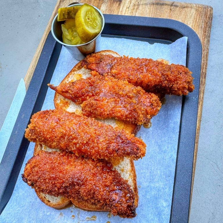 Traeger Smoked Chicken Tenders with Maple Mustard Sauce