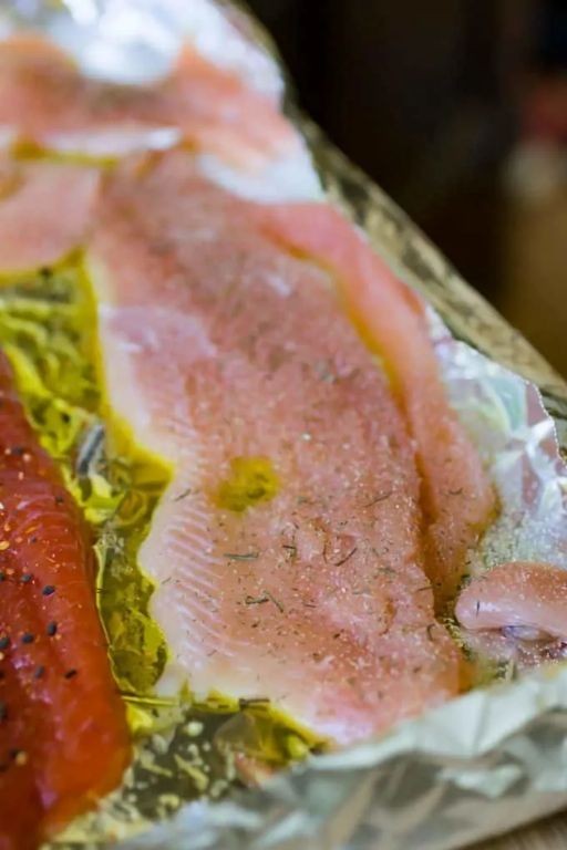 Traeger Smoked Salmon with Lemon-Dill Butter