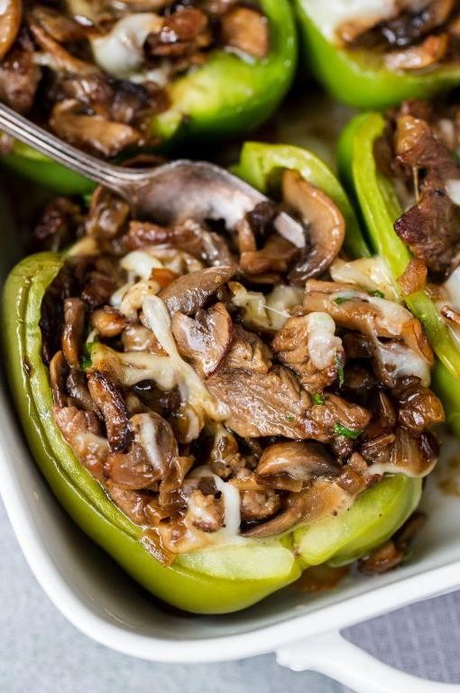Tri Tip Stuffed Bell Peppers