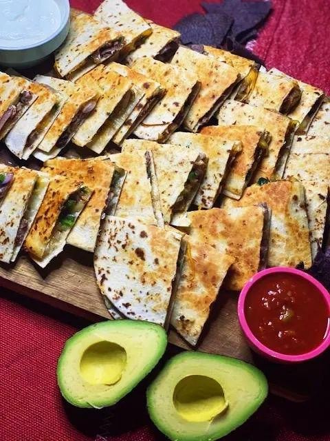 Tri Tip and Cheese Quesadillas
