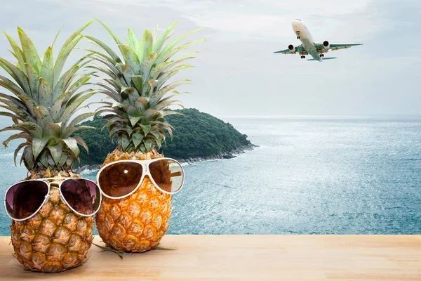 Tropical Aviation with Pineapple