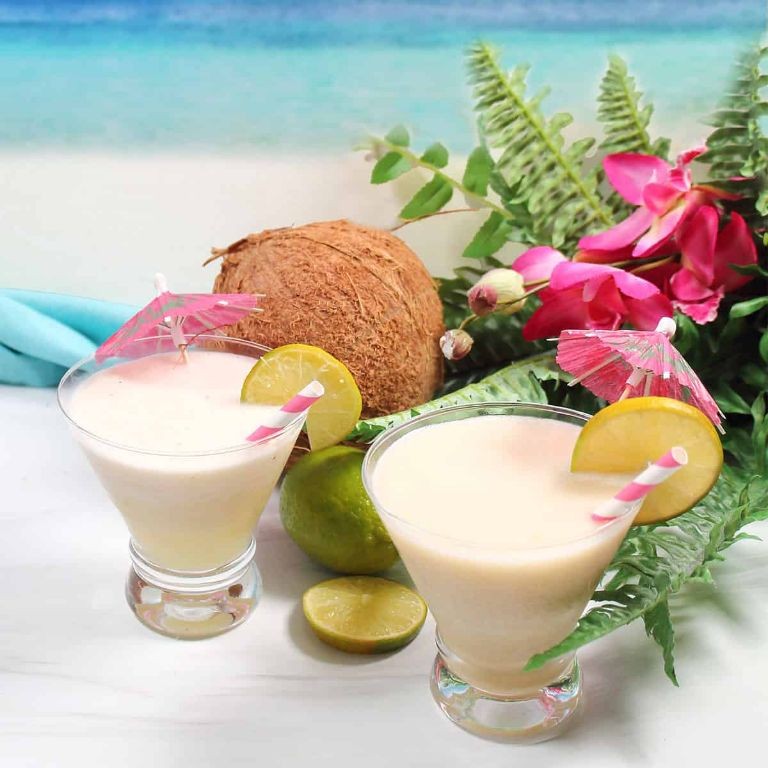 Tropical Coconut Rum Daiquiri