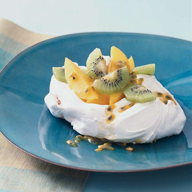 Tropical Fruit Pavlova