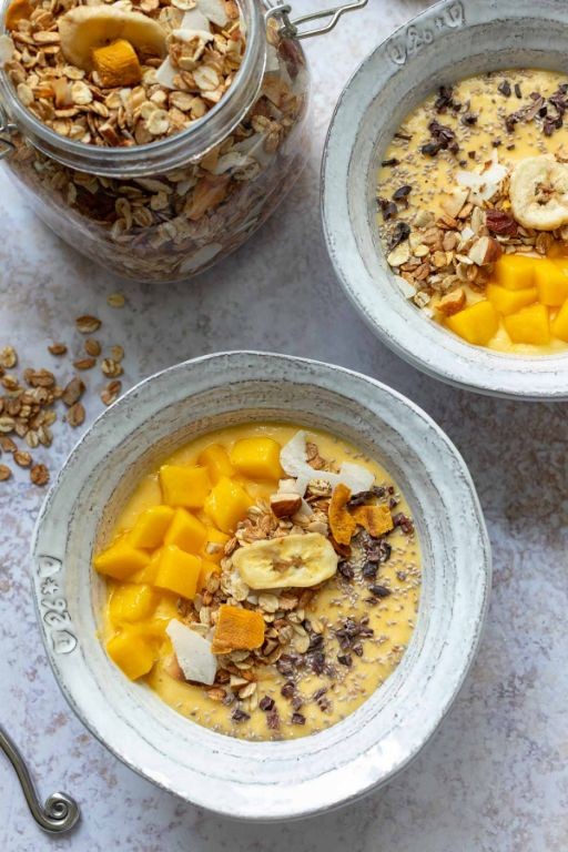 Tropical Granola with Mango and Coconut