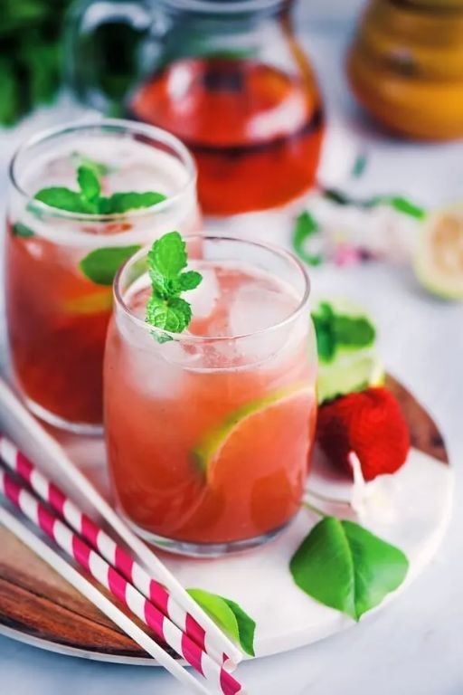 Tropical Guava Iced Tea