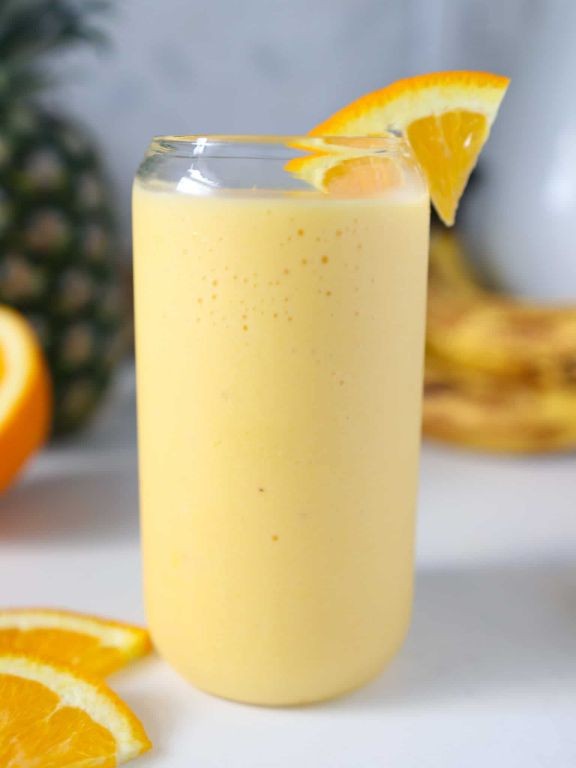 Tropical Orange Pineapple Smoothie