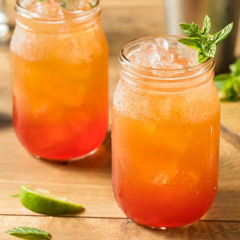Tropical Rum Punch with Captain Morgan