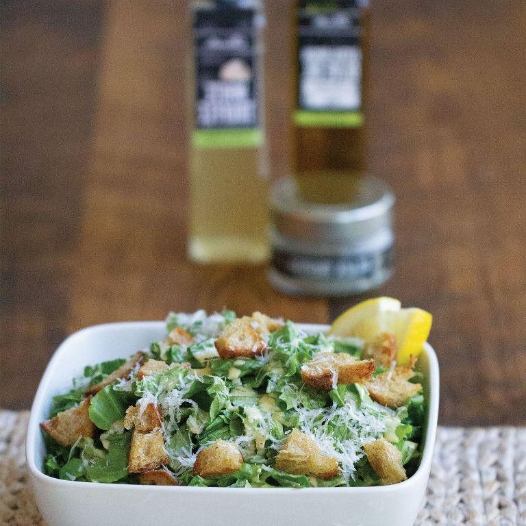 Truffle Oil Caesar Salad Dressing