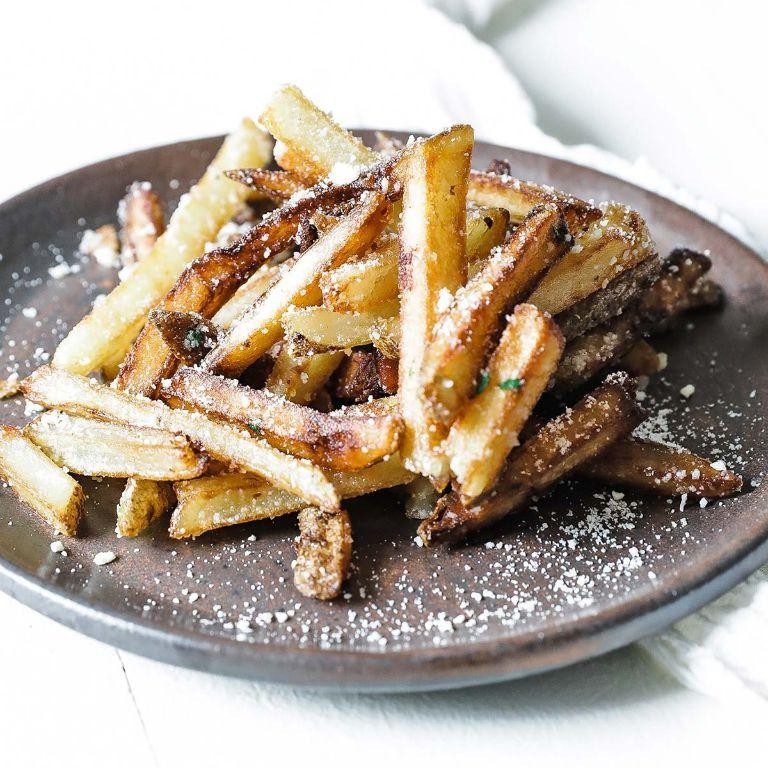 Truffle Oil French Fries with Sea Salt