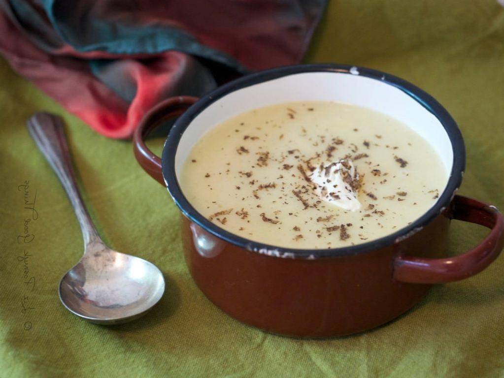 Truffle Oil Infused Vichyssoise