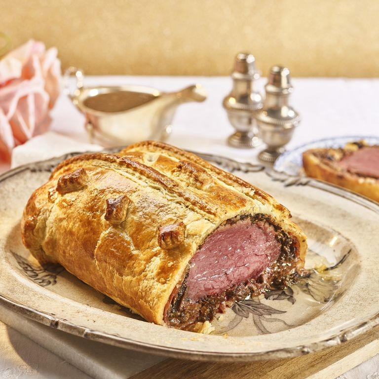 Truffle-infused Beef Wellington
