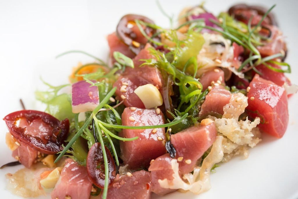 Tuna Poke with Macadamia Nuts