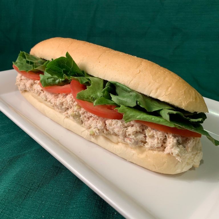 Tuna Salad Submarine Sandwich