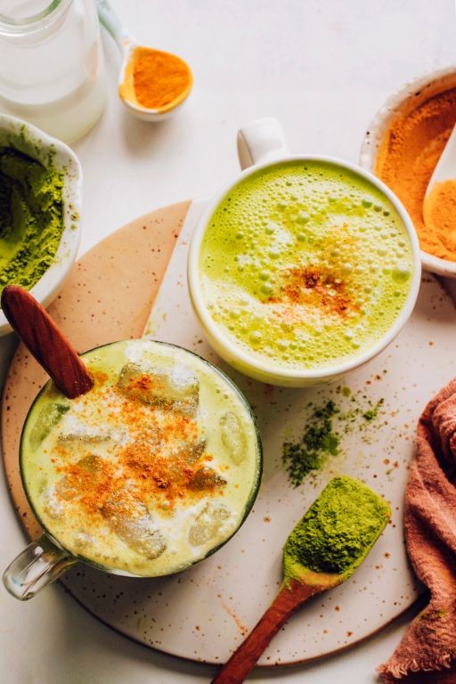 Turmeric Matcha Latte