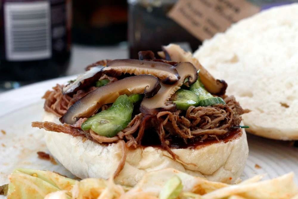 Umami-Loaded Shiitake Mushroom Slaw