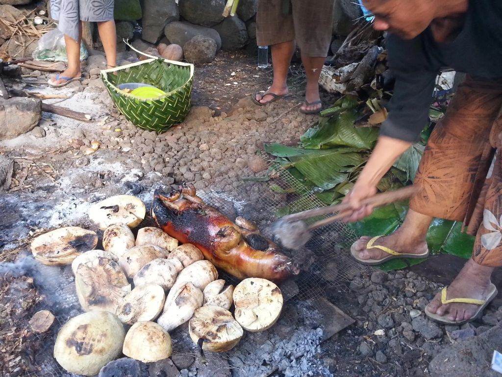 Umu-Style Roasted Pig