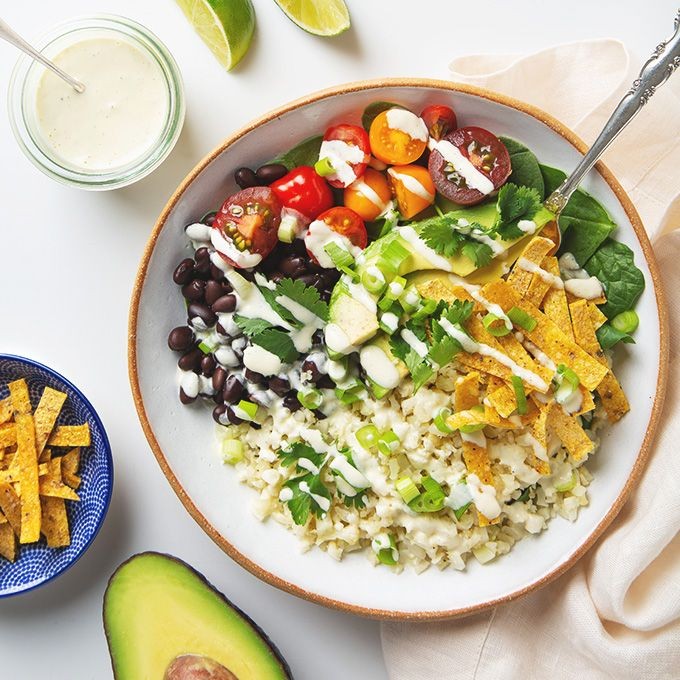 Uumatter and Cauliflower Rice Bowl