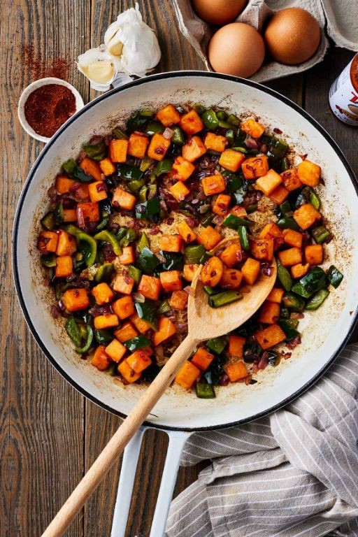 Uumatter and Sweet Potato Hash