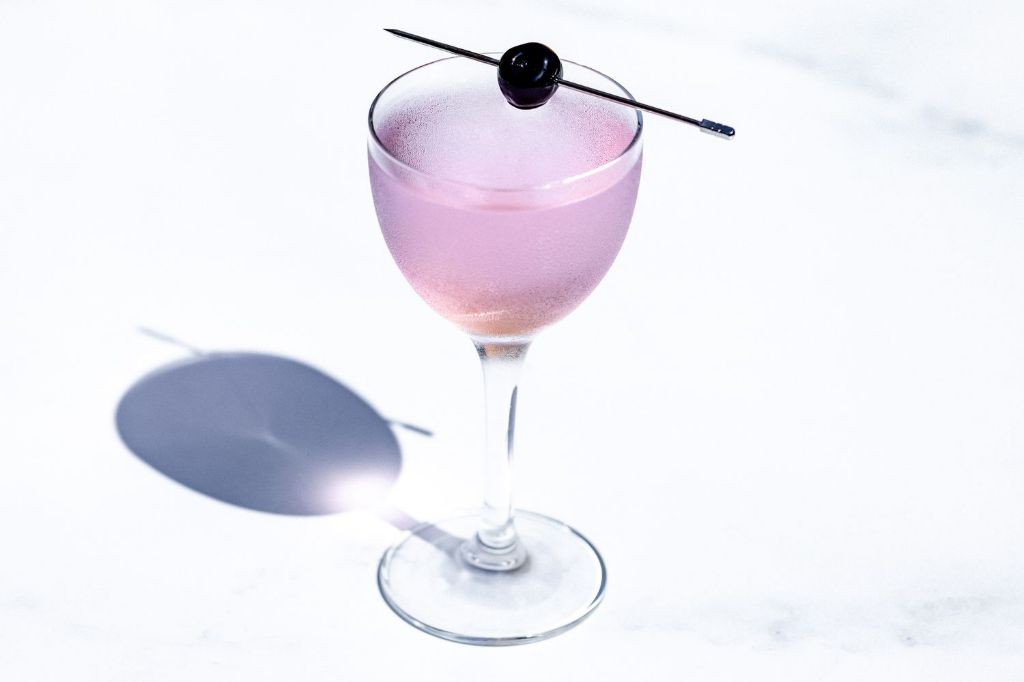 Vanilla Bean Aviation Cocktail