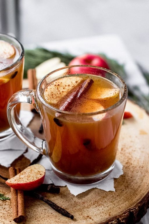 Vanilla Bean Hot Apple Cider