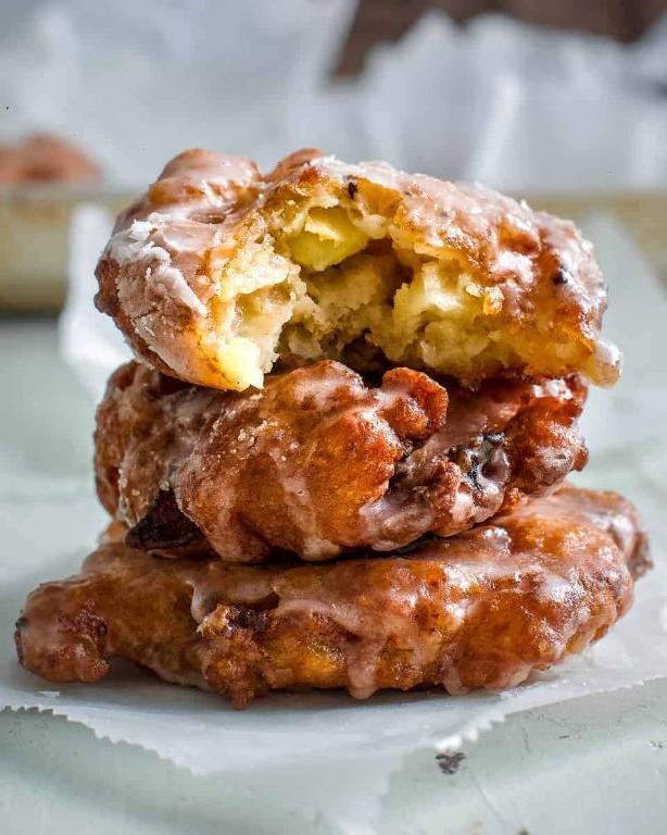 Vegan Apple Fritter Bites