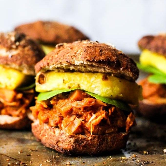 Vegan BBQ Jackfruit Sandwiches