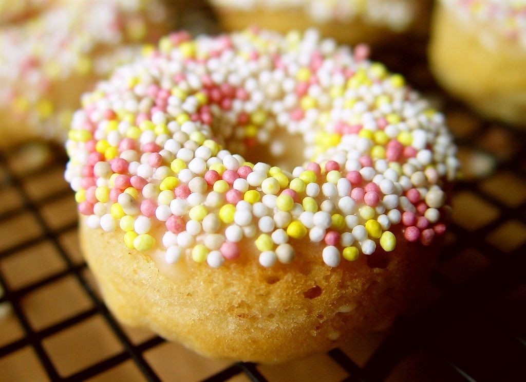 Vegan Baked Mini Donuts