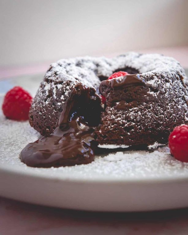 Vegan Chocolate Lava Cake