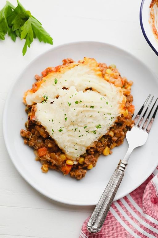 Vegan Ground Beef Shepherd
