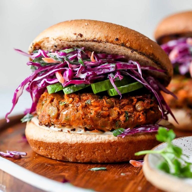 Vegan Lentil Burgers