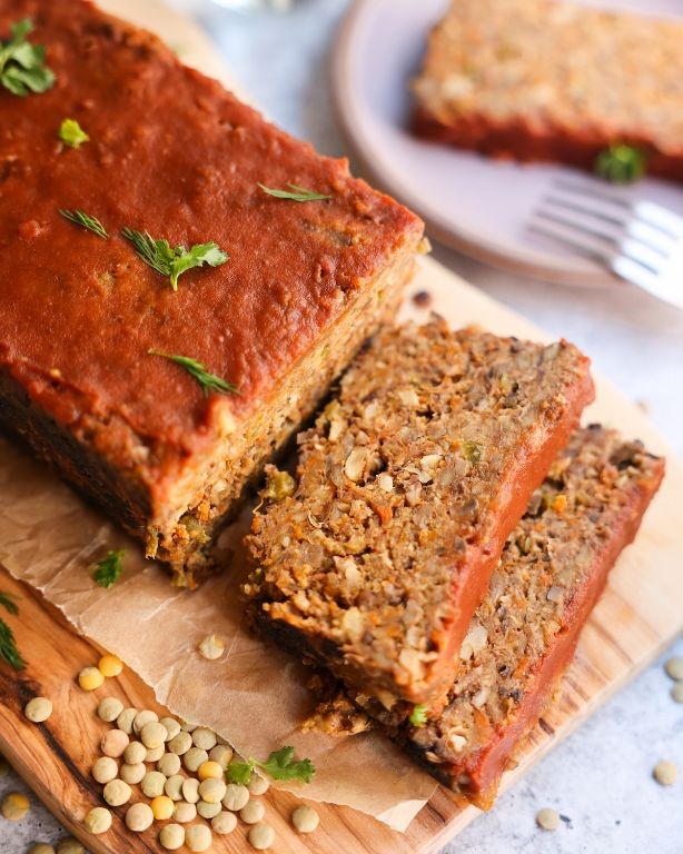 Vegan Lentil Loaf