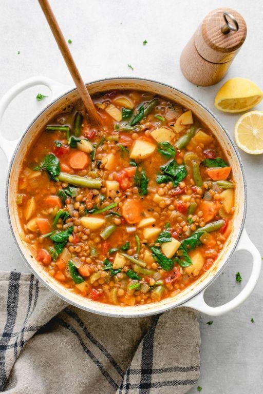 Vegan Lentil and Vegetable Soup