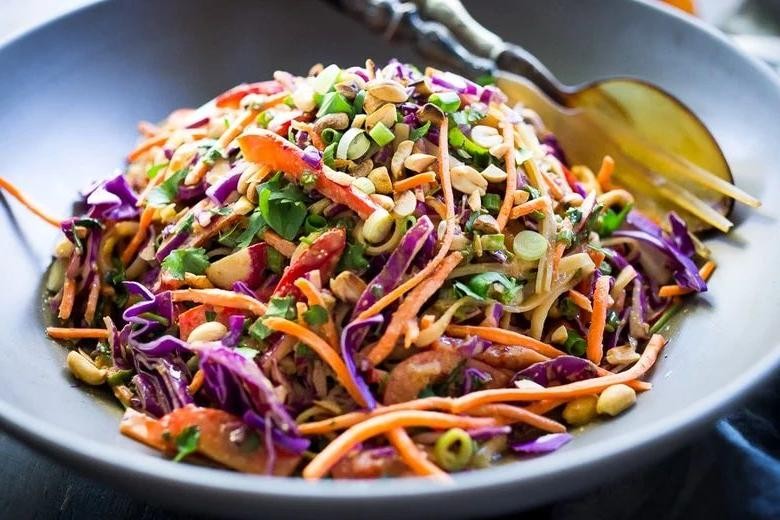 Vegan Thai Peanut Noodle Salad