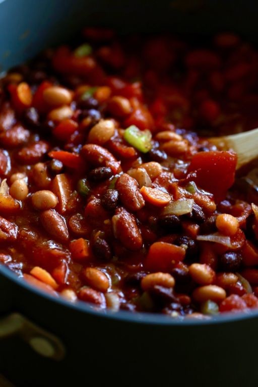 Vegan Three-Bean Chili