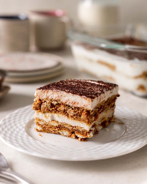 Vegan Tiramisu with Coconut Cream