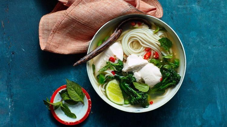 Vegetable Broth with Ginger and Lemongrass