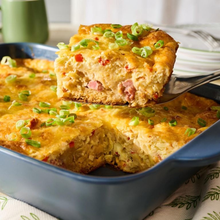 Vegetable Medley Crescent Roll Casserole
