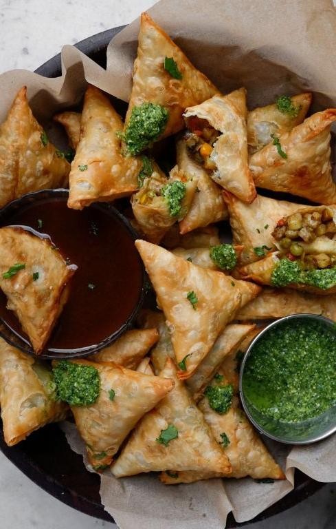 Vegetable Medley Samosas