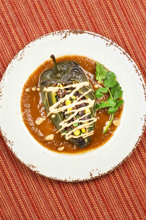 Vegetarian Chile Rellenos