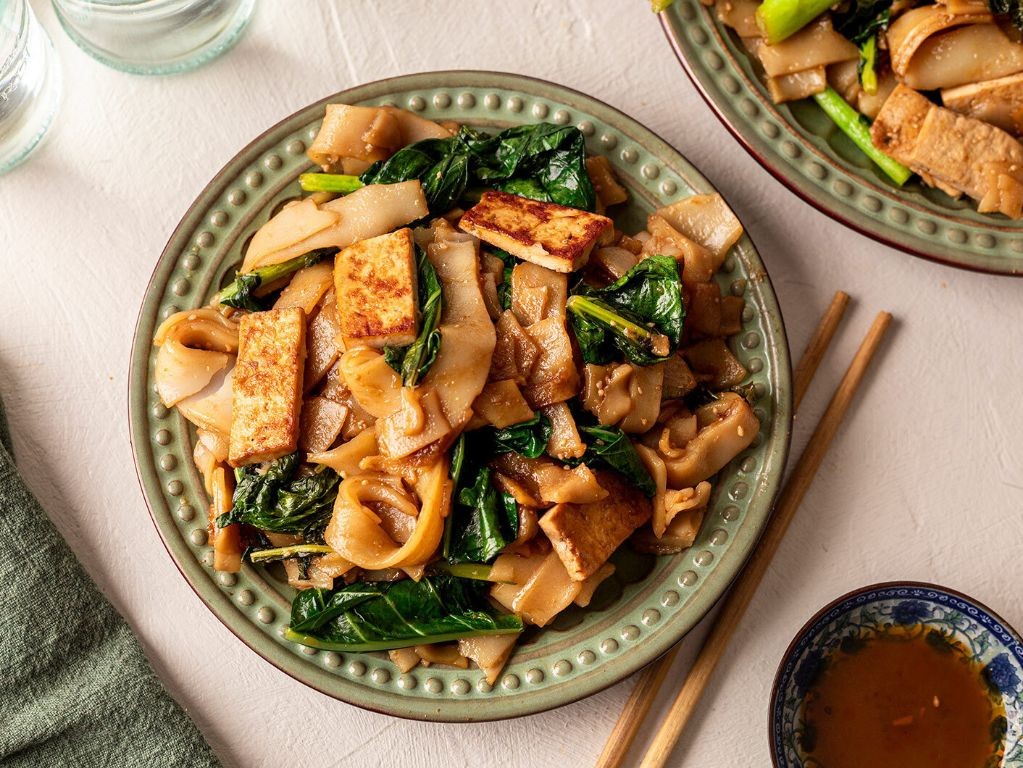 Vegetarian Tofu Pad See Ew