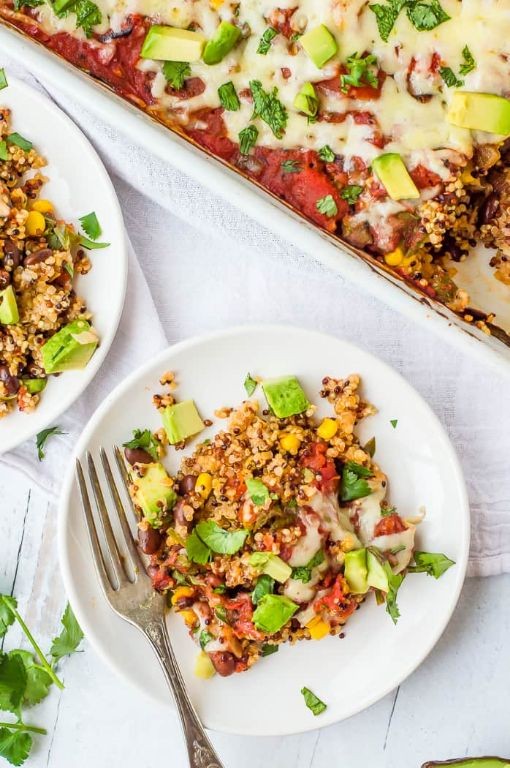 Veggie-Packed Quinoa Casserole