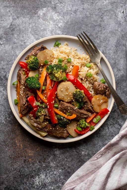 Venison Steak Stir-Fry with Ginger and Soy